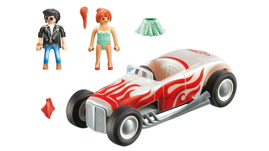 PLAYMOBIL 71078 - City Life - Starter Pack Hot Rod