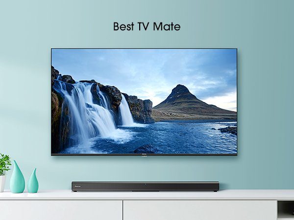 Hisense HS205G 2.0 Kanal Soundbar, 120 Watt, schwarz 2.0 Soundbar (Bluetooth, 120 W)