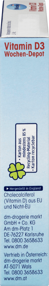 Vitamin D3 5600 I.E. Wochen-Depot Weichkapseln 12 St., 5 g