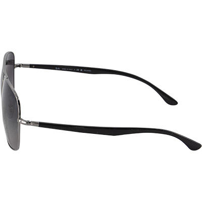 Ray Ban, Sonnenbrille, Metall, silber-blaugrau