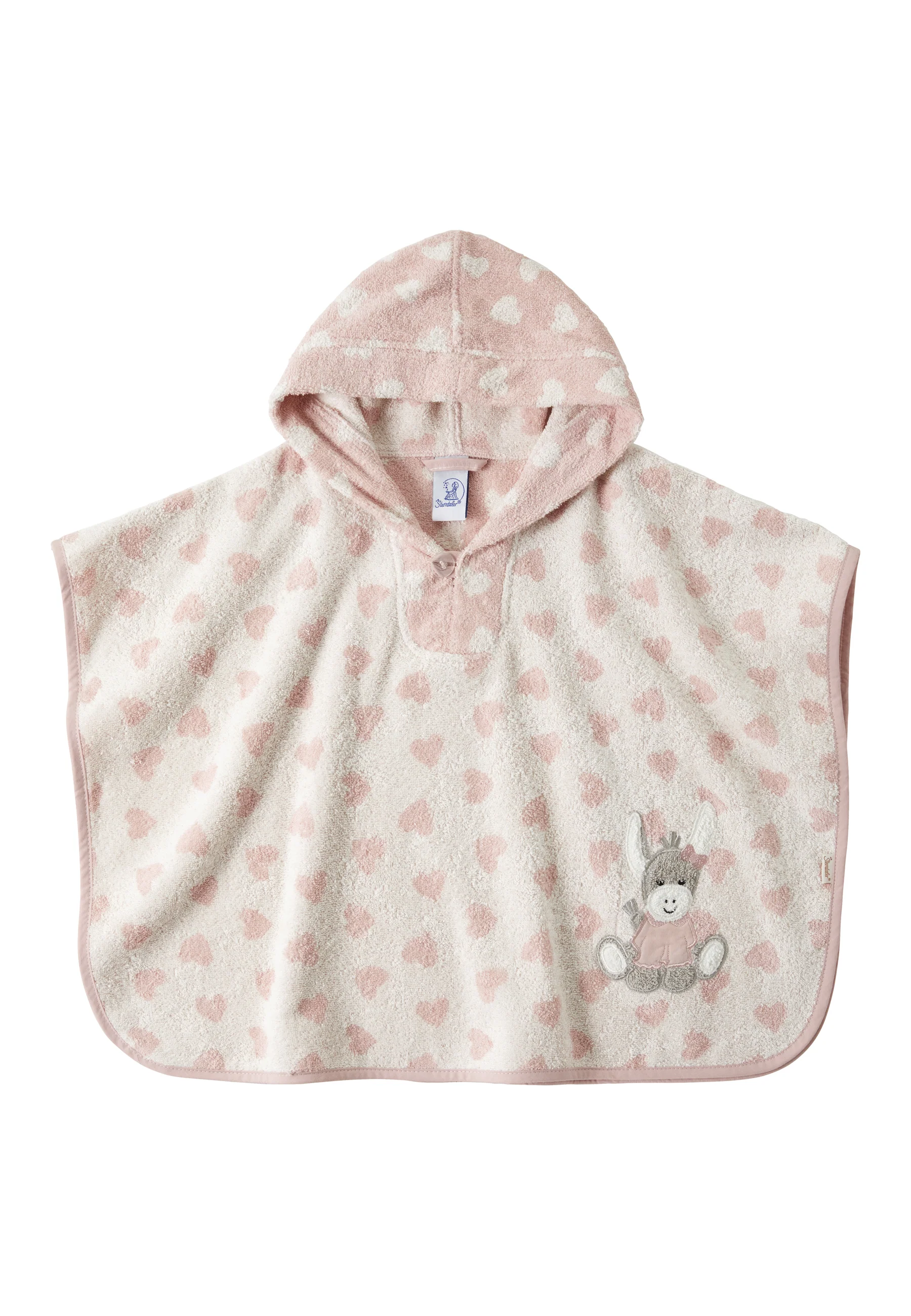 Badeponcho Esel Emmi Girl in rosa