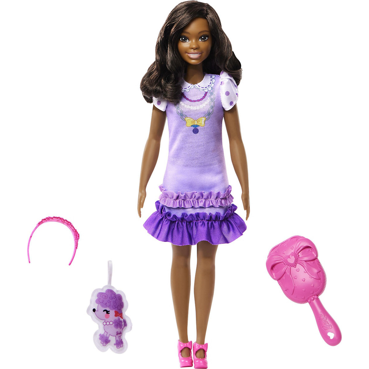 Barbie-Puppe für Vorschulkinder, My First Barbie Brooklyn, ca. 34 cm