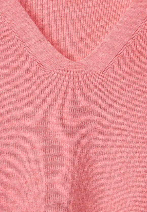 Street One Pullover mit V-Ausschnitt