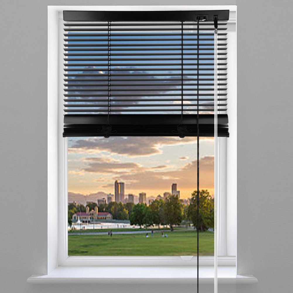 Jalousie Alu minium 25mm mit Bohren Fenster Rollo Montage Venetian Blind, euroharry