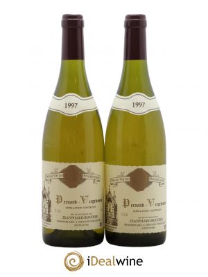 Pernand-Vergelesses Domaine Jeanniard Boudier 1997 - Lot de 2 Bouteilles