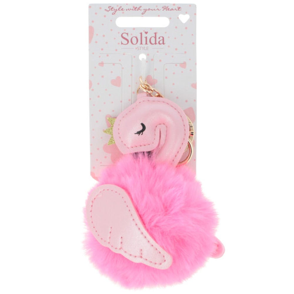 Solida Schlüsselanhänger Flamingo pink