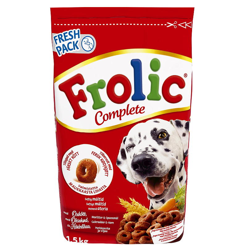 Mars Hunemat 1,5 kg oksekjøtt Frolic