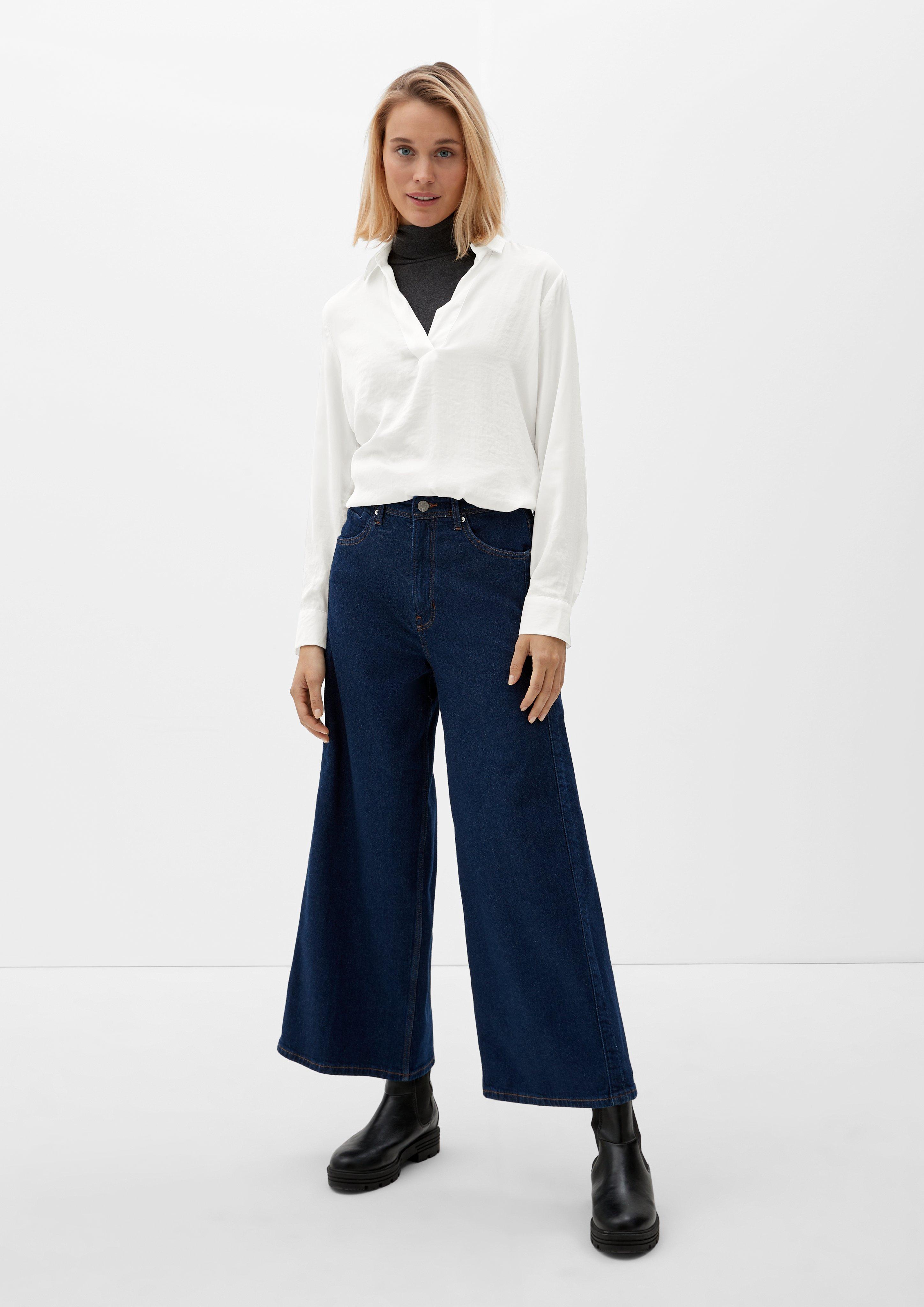 Bluse aus recyceltem Polyester  2124797-0210