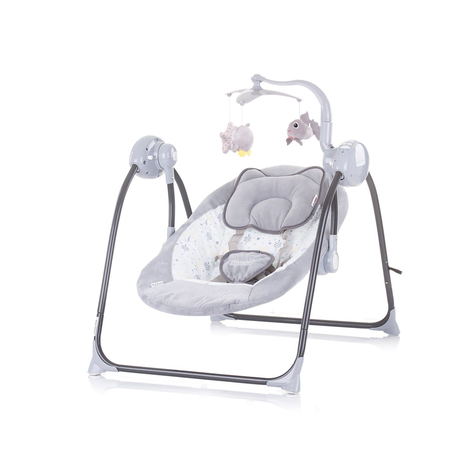 Chipolino Babywippe Elektrische Babywippe Hug, Musikfunktion, regulierbare Geschwindigkeit