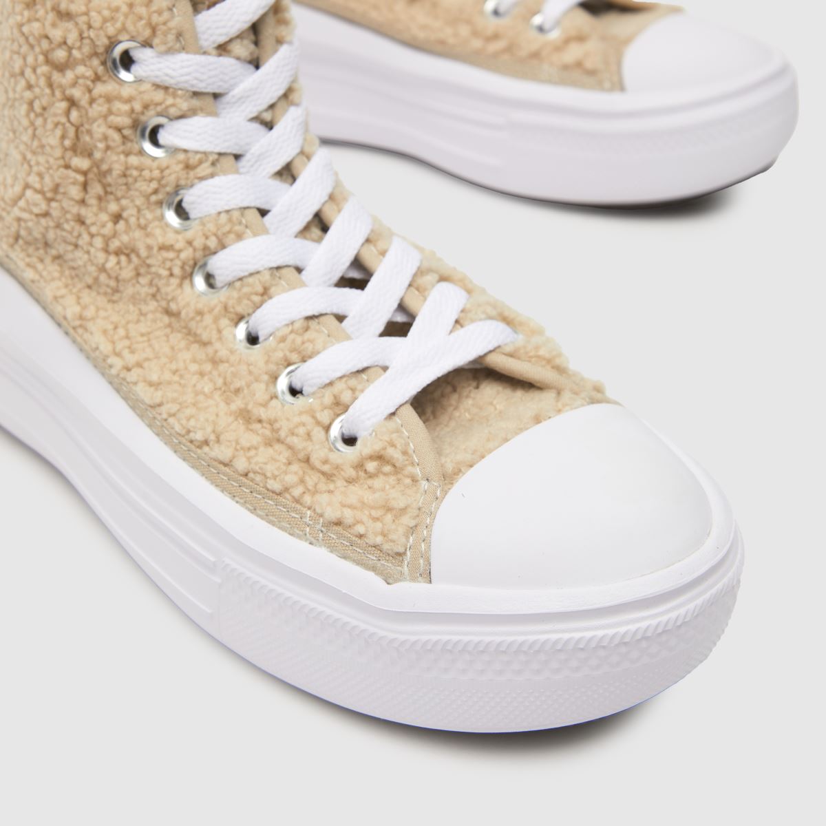 Converse beige All Star Move Hi Youth-sneakers