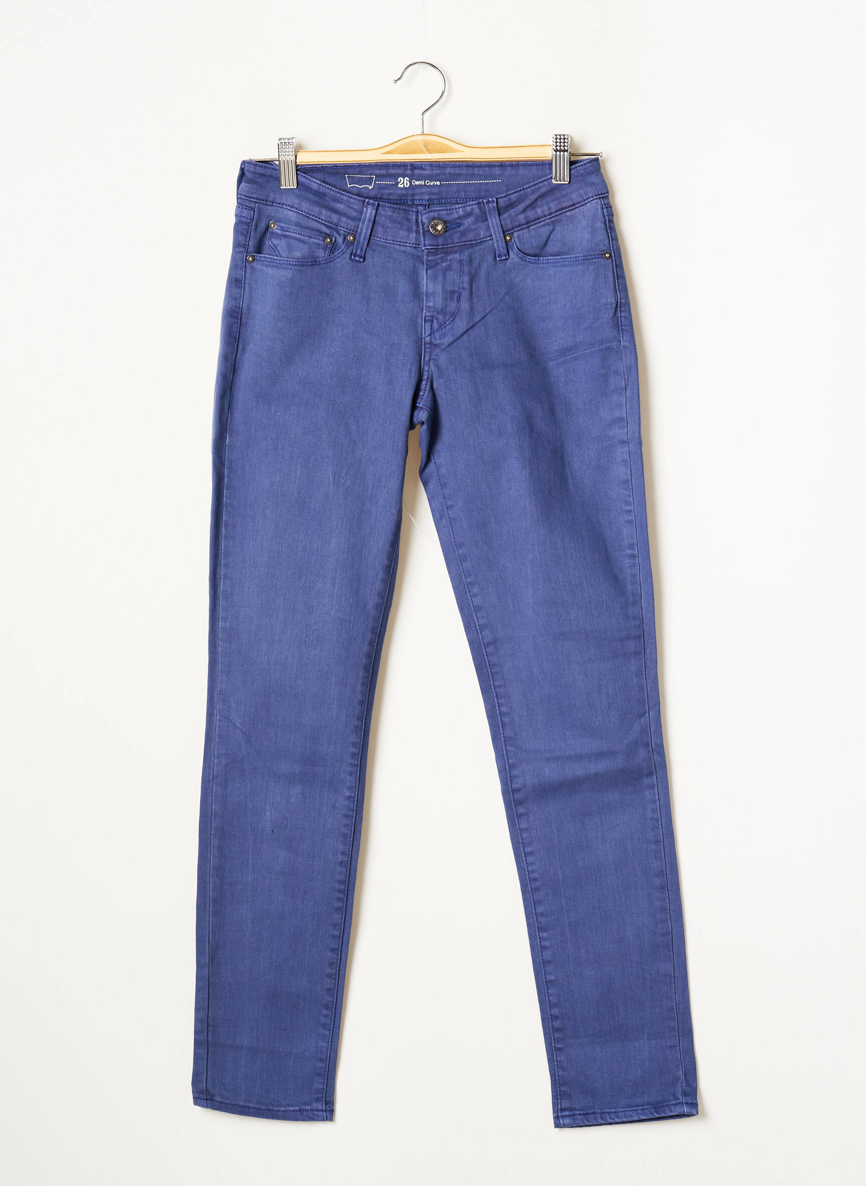 Levis Jeans Skinny Femme couleur bleu