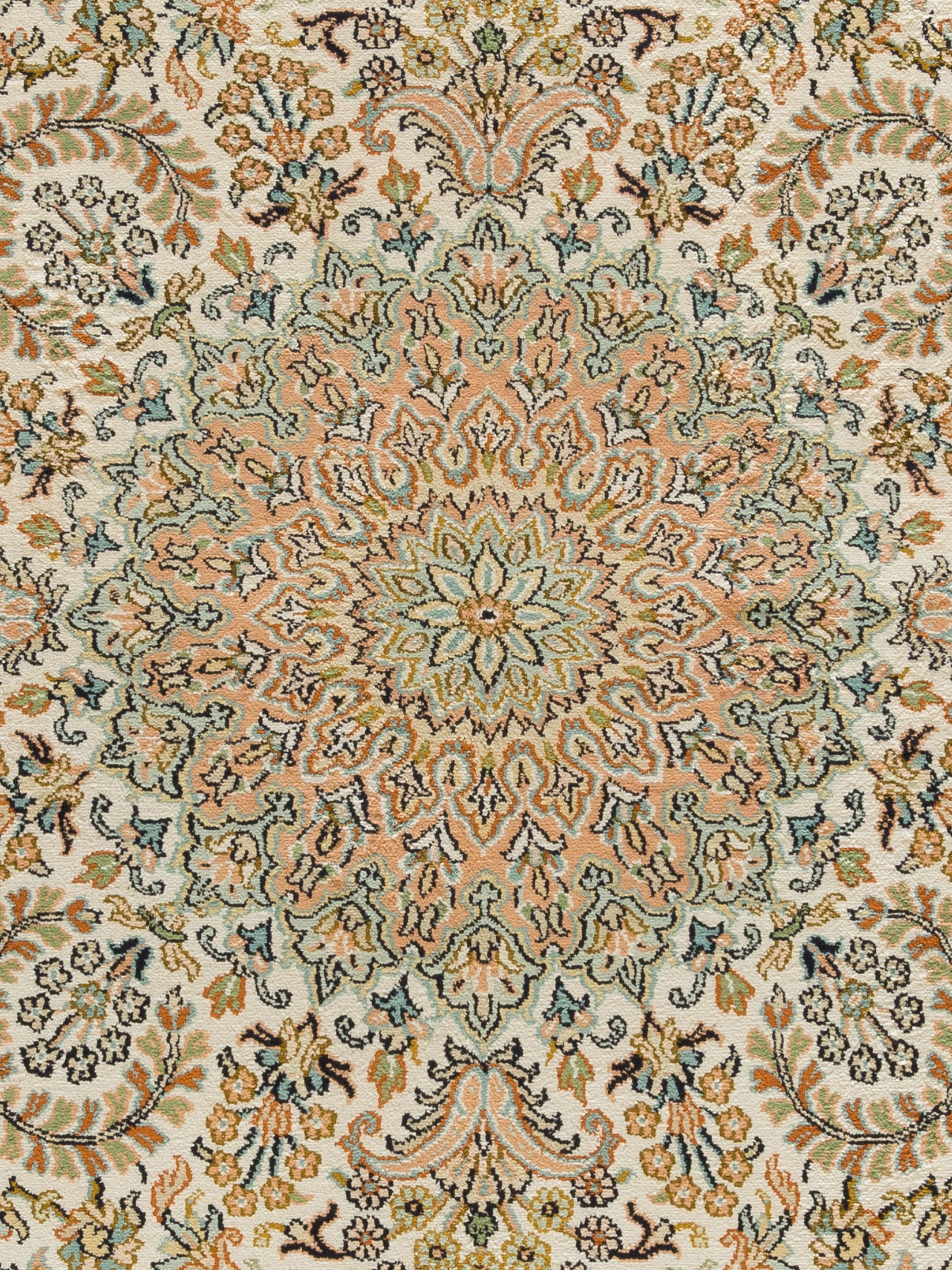 Kaschmir Seide 18/18 ca. 173 x 246 cm, Unikat / Einzelstück