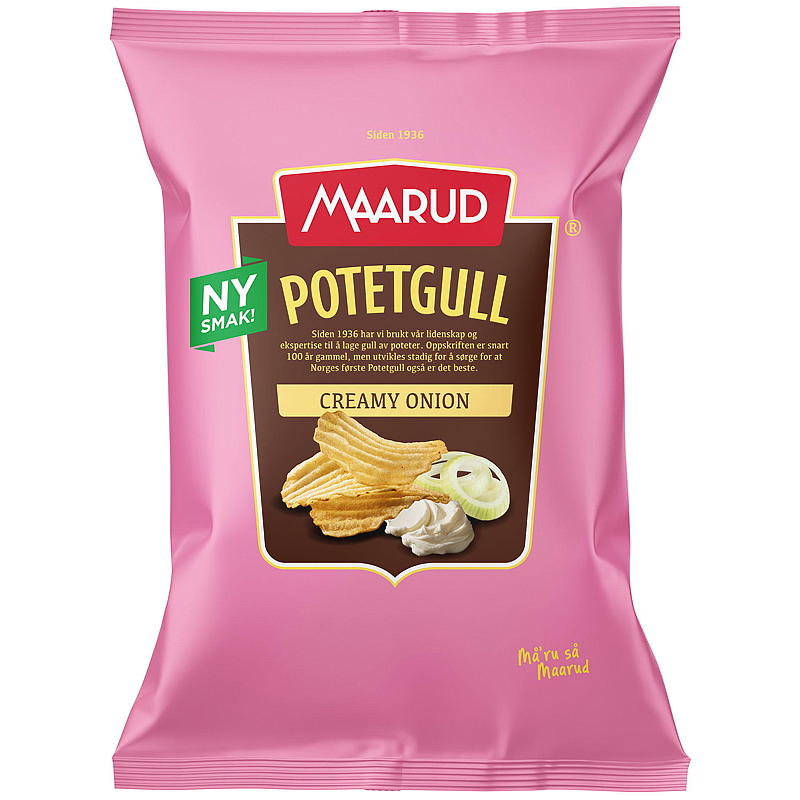 Maarud Potetgull 200 g Creamy onion Maarud