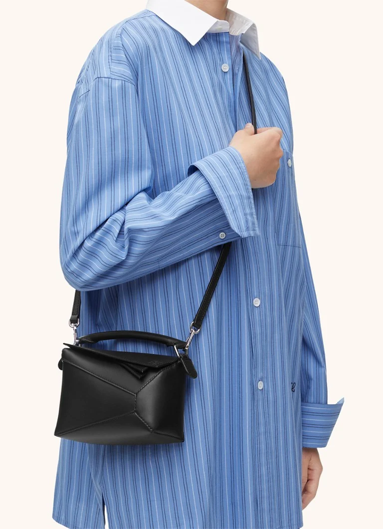 Geantă mini LOEWE Puzzle Edge din piele de vițel
