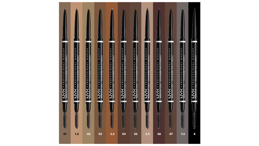 NYX PROFFESSIONAL MAKEUP Micro Brow Pencil 0.1 g 5 - Ash Brown