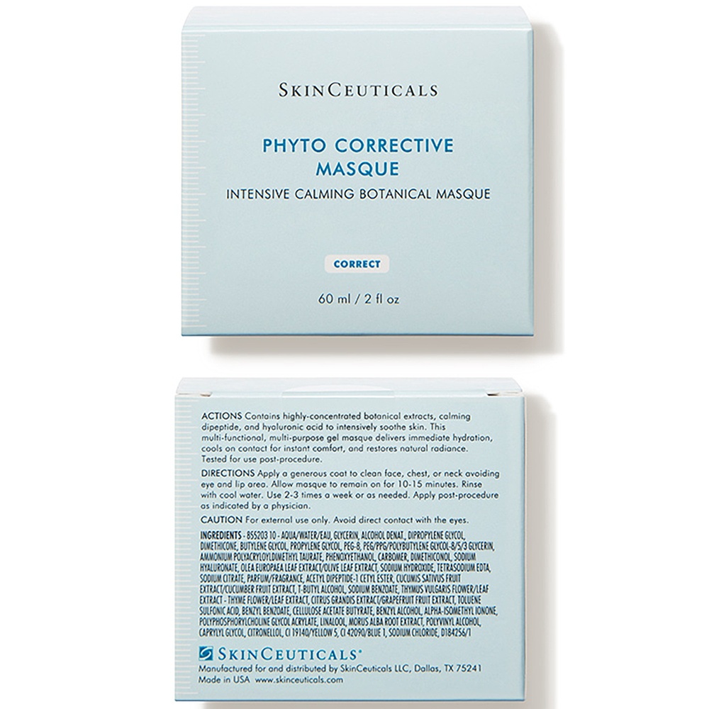 SkinCeuticals PHYTO CORRECTIVE MASQUE Masque Apaisant Aux Extraits Vegetaux
