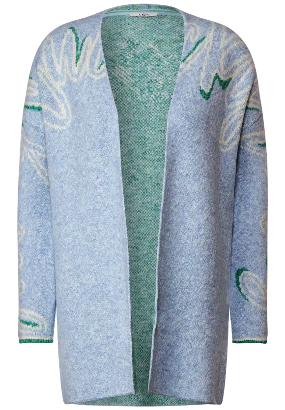 CECIL Offener Cardigan mit Wording