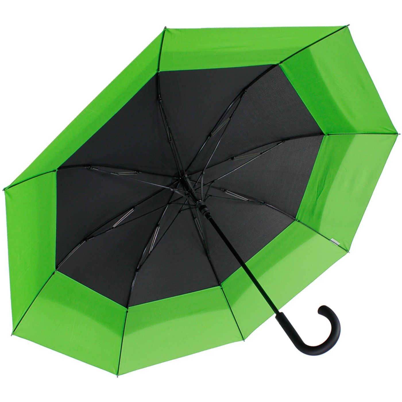 iX-brella Langregenschirm Move to XXL - expandierender Schirm mit Automatik, zweifarbig