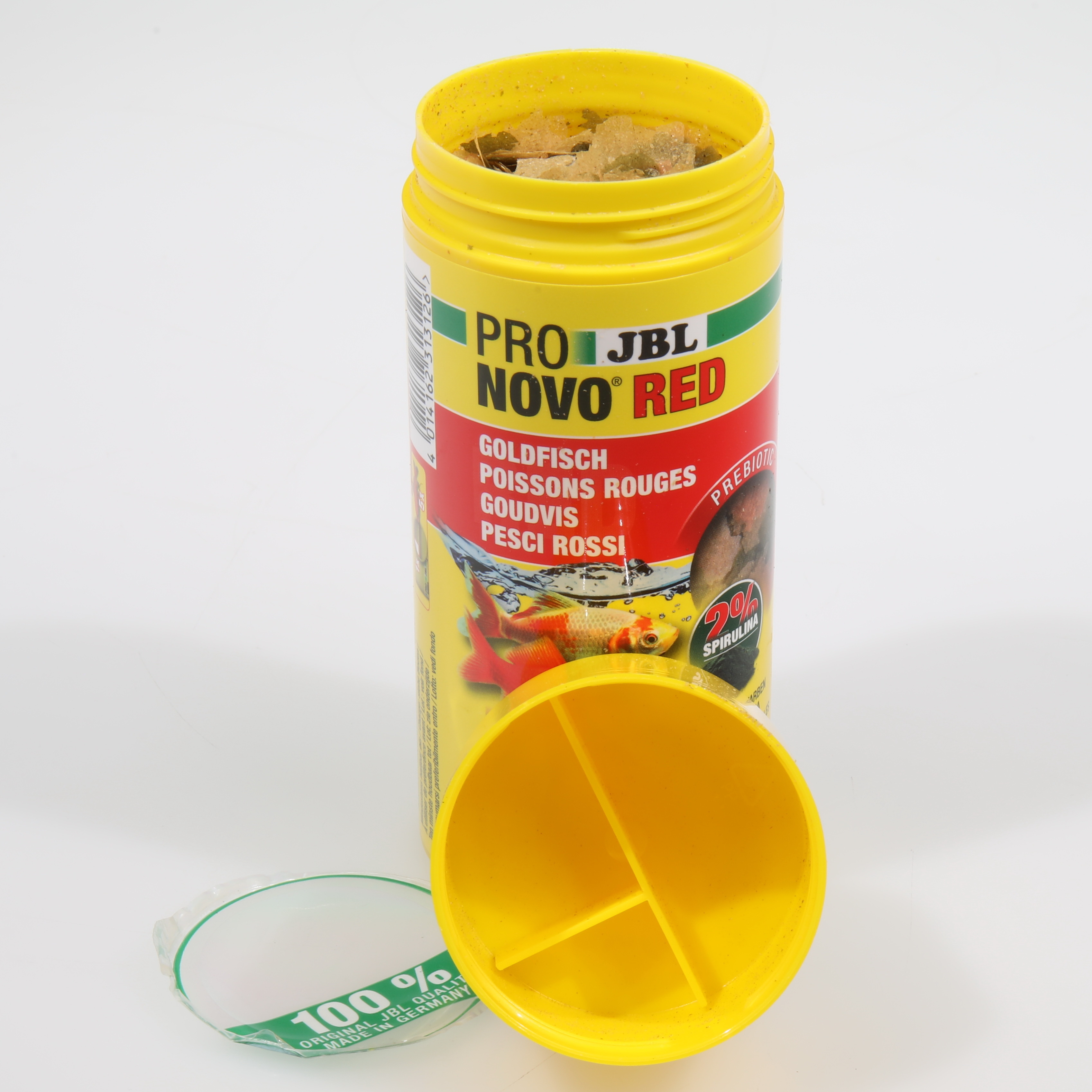 JBL Hauptfutter JBL PRONOVO RED FLAKES für Goldfische M 250 ml