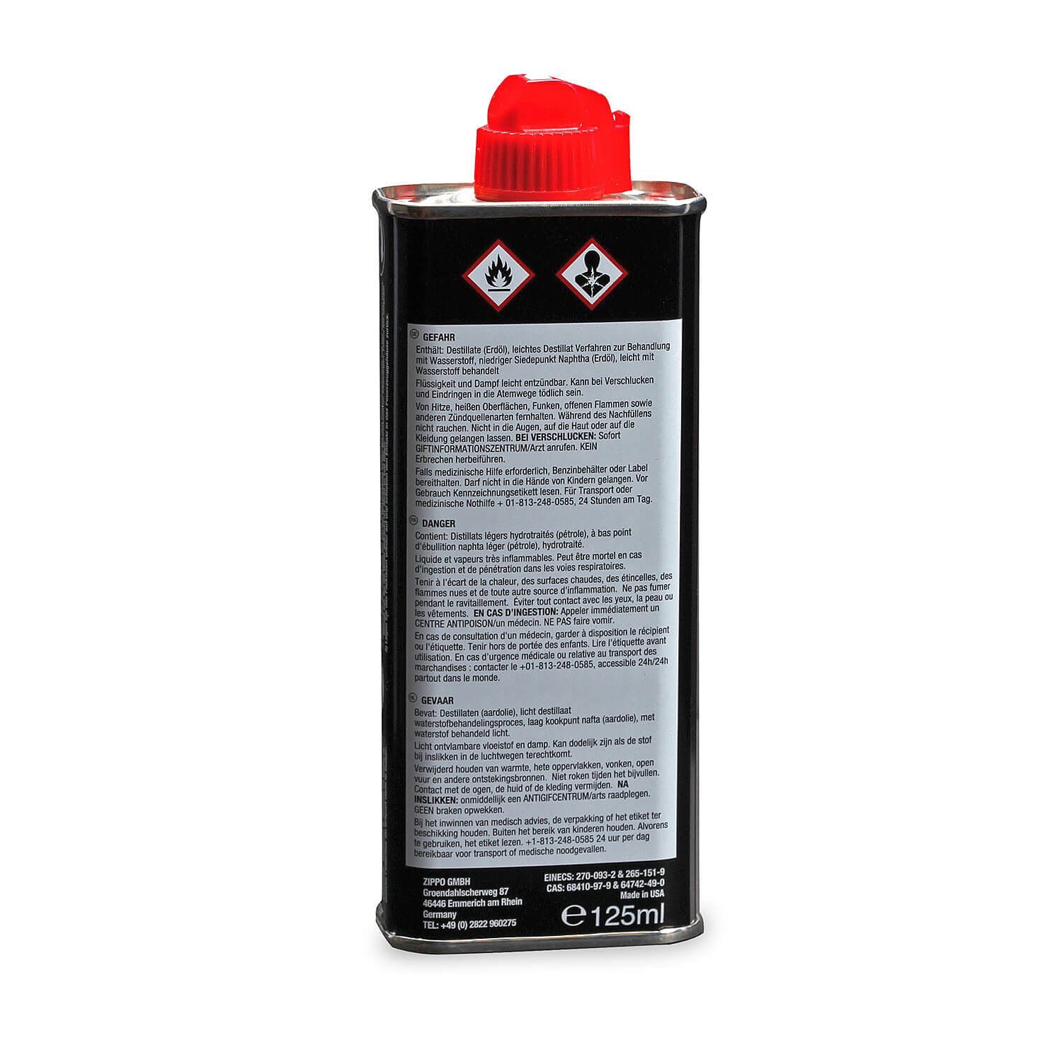 Feuerzeugbenzin Zippo 125 ml