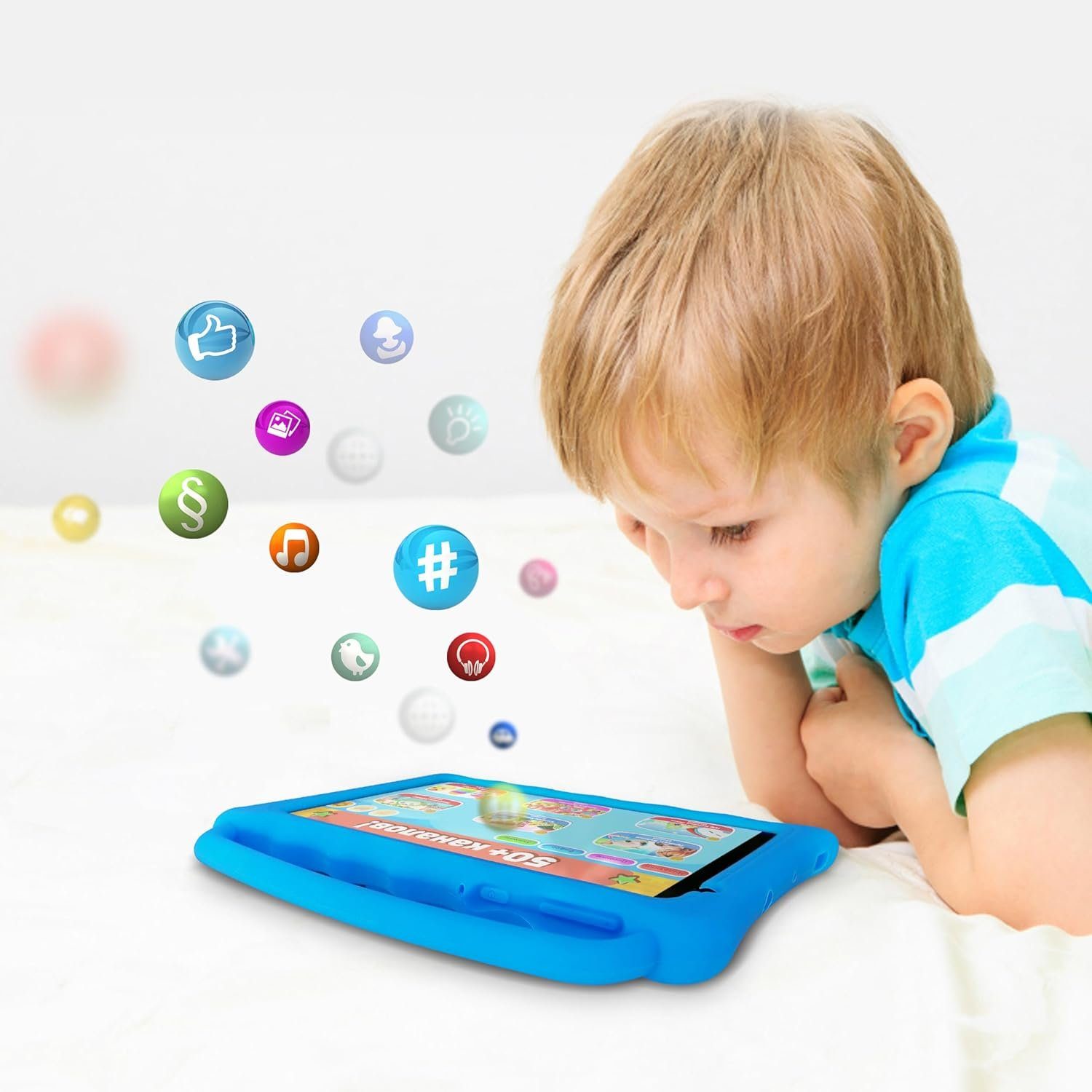 BYYBUO GO für Kinder Eye Protection Screen Kleinkind Tablet (7