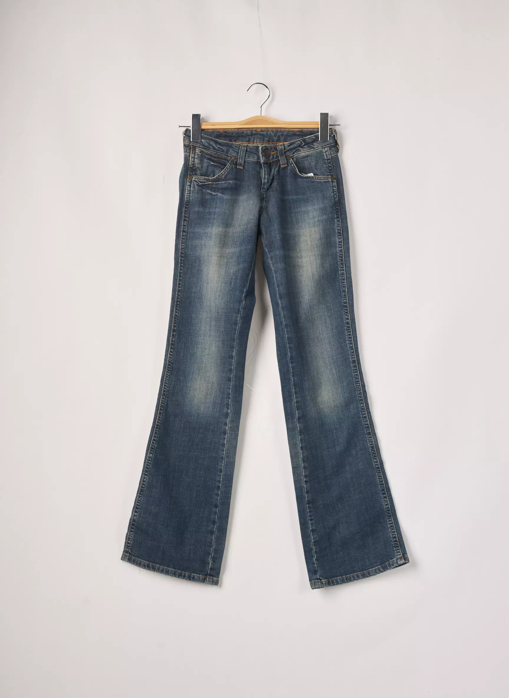 Wrangler Jeans Bootcut Femme couleur bleu