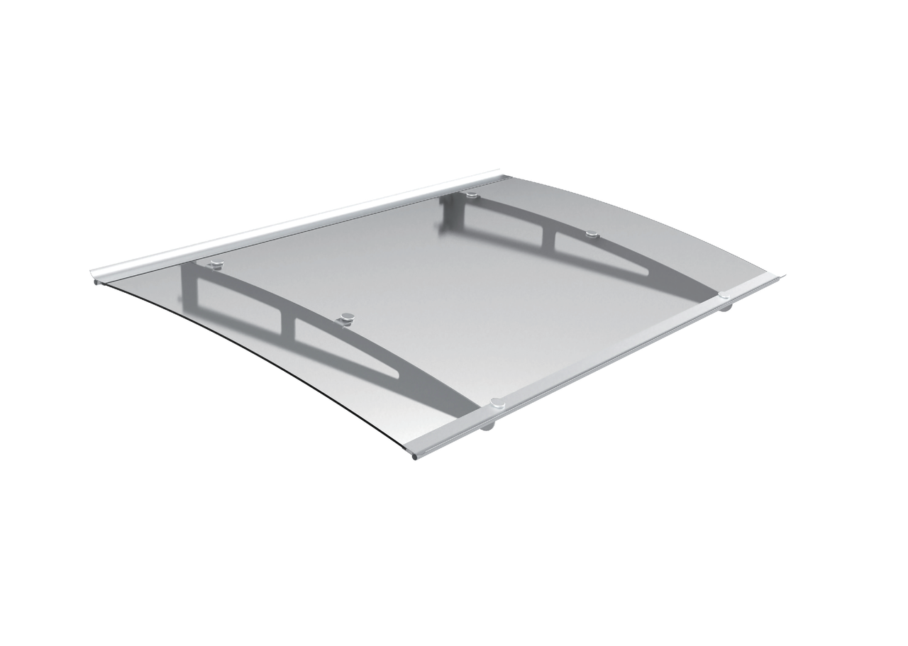 Powertec Garden Vordach 150 x 90 cm 4mm Dicke
