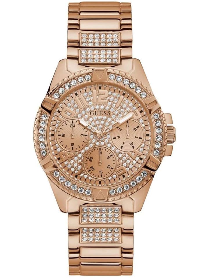 Guess Multifunktionsuhr Frontier in gold günstig kaufen onesize