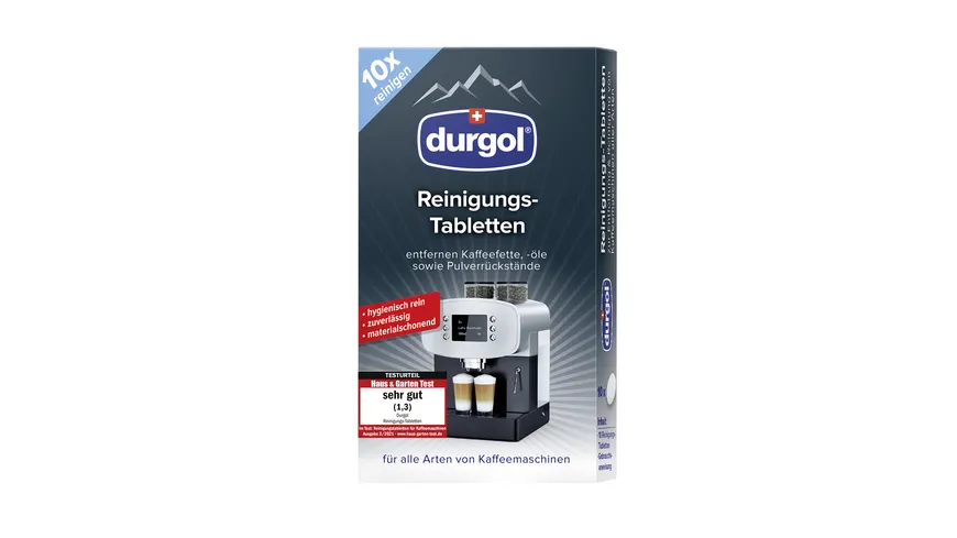 durgol Kaffemaschinen 10x10 Reinigungstabletten