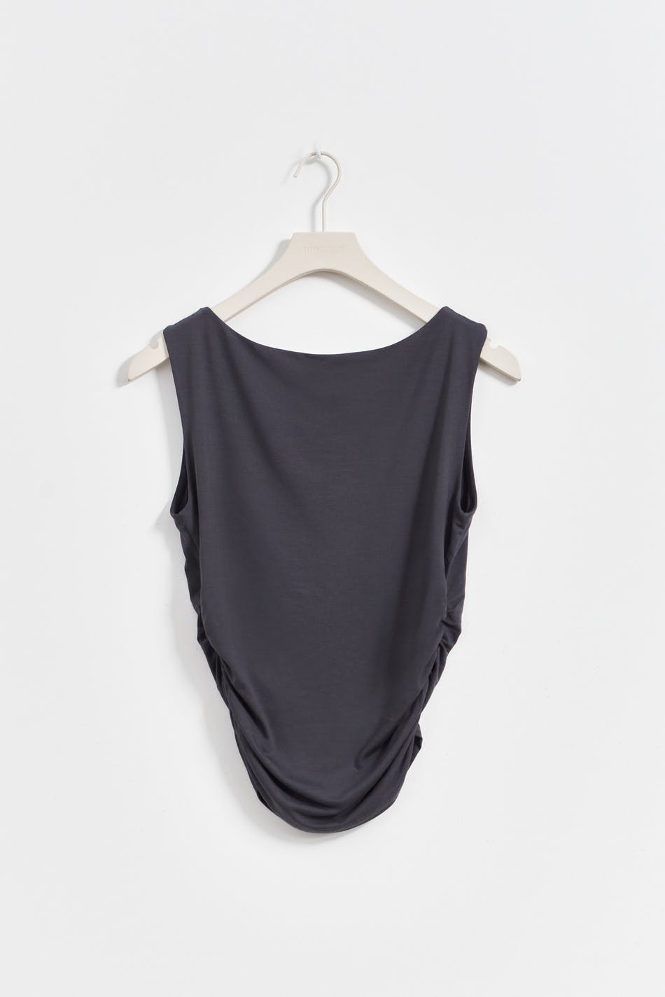Soft touch boatneck top