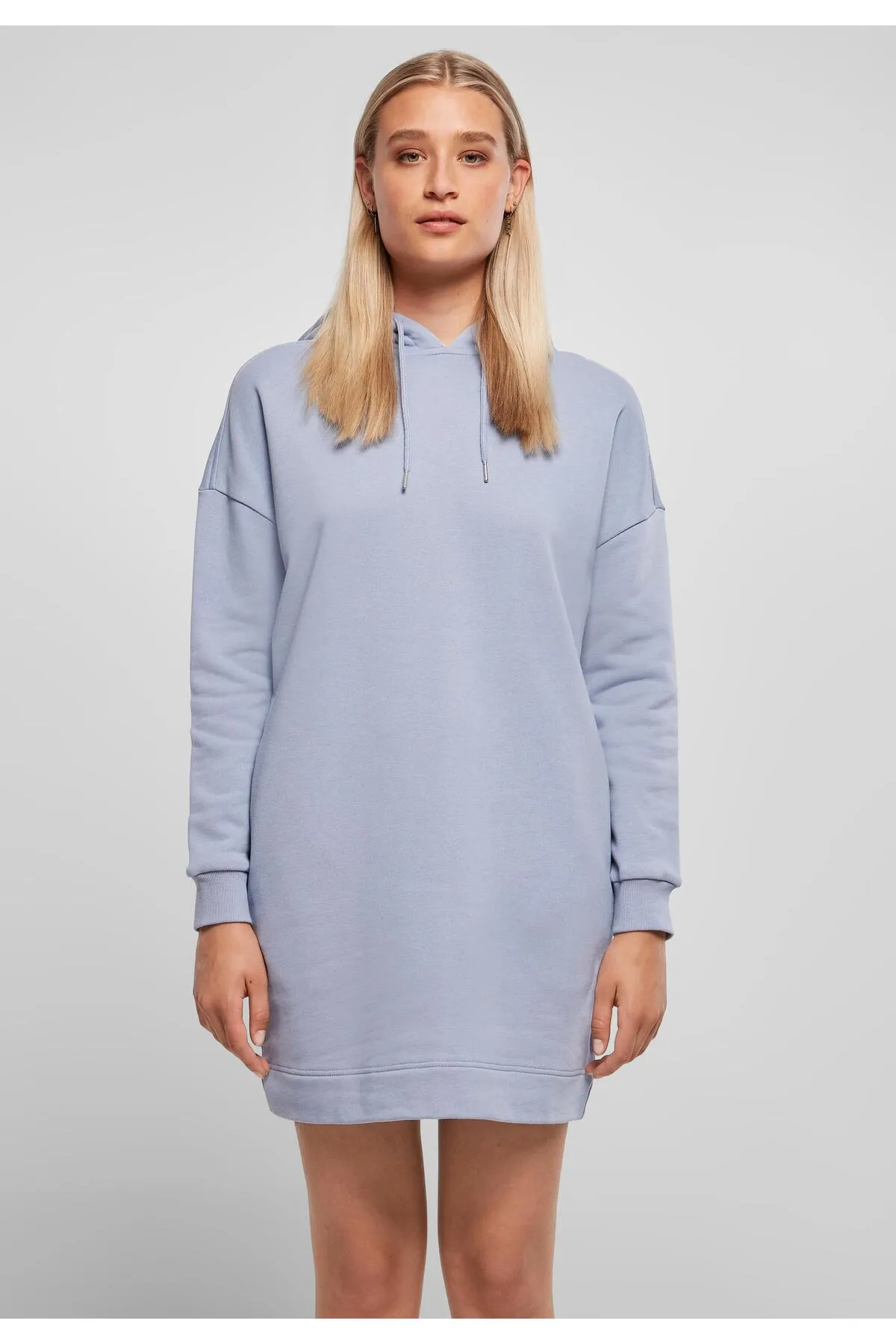 Urban Classics  Damen Damen-Kapuzenkleid aus übergroßem Bio-Frottee
