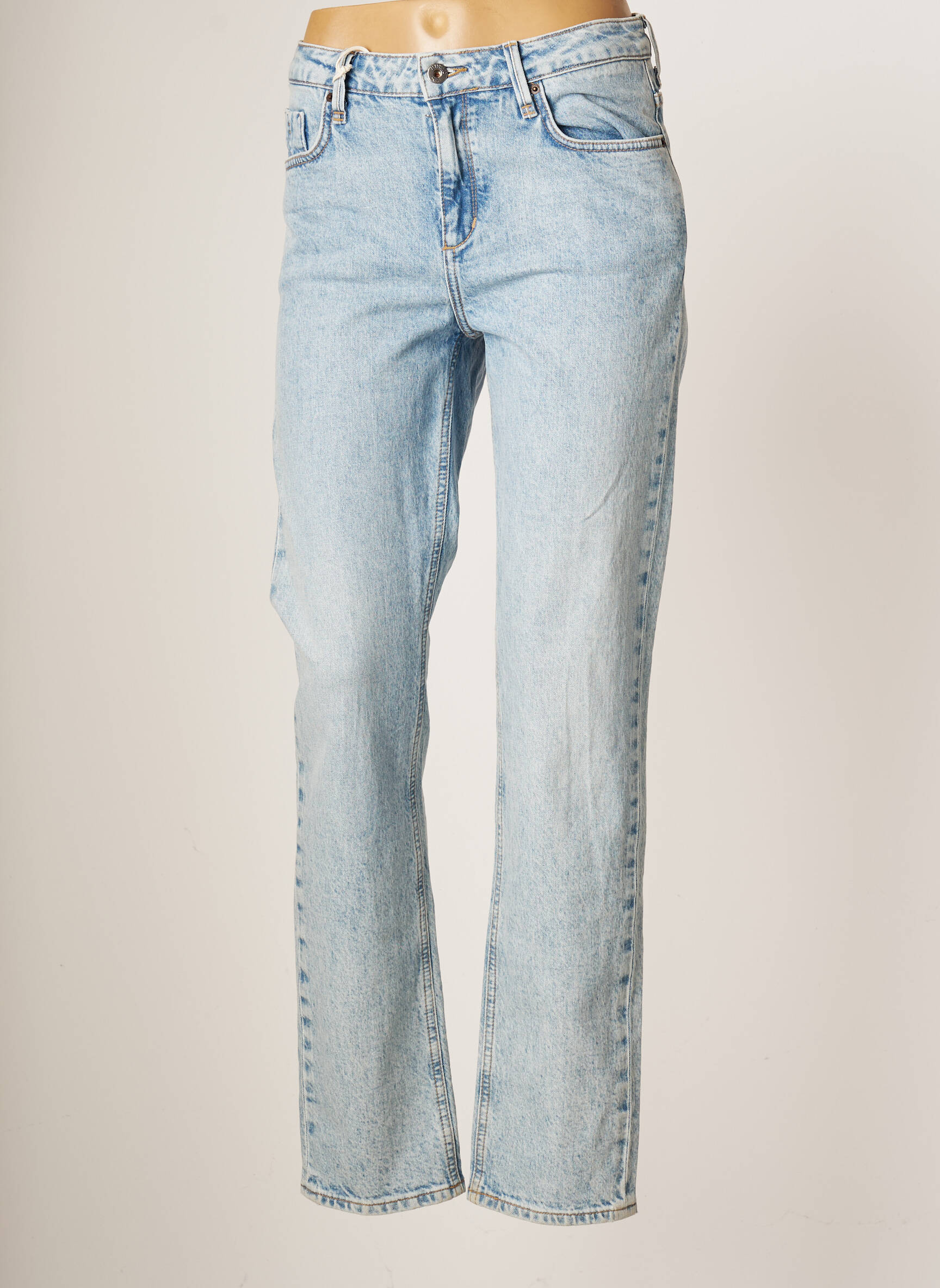 Mustang Jeans Coupe Slim Femme couleur bleu