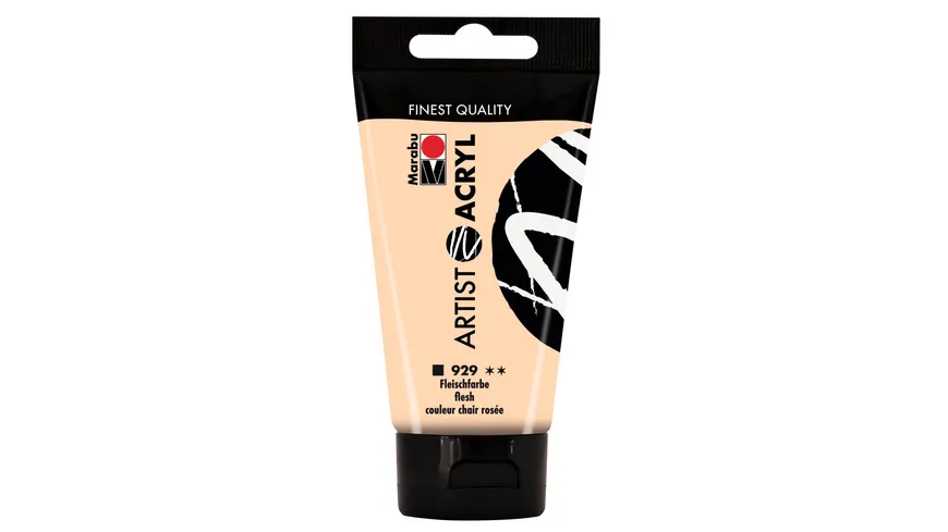 Marabu Artist Acryl, Fleischfarbe 929, 75 ml 75 ml