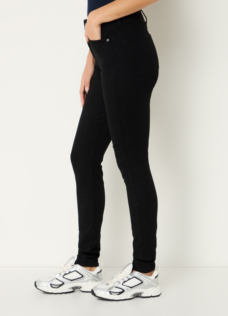 Calça jeans skinny de cintura alta Tommy Hilfiger Sylvia com lavagem colorida