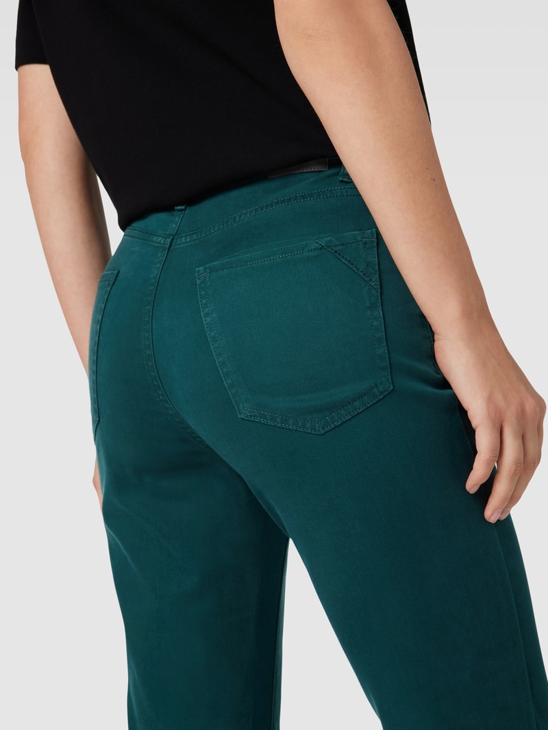 Hose im 5-Pocket-Design Modell 'Mary' in petrol