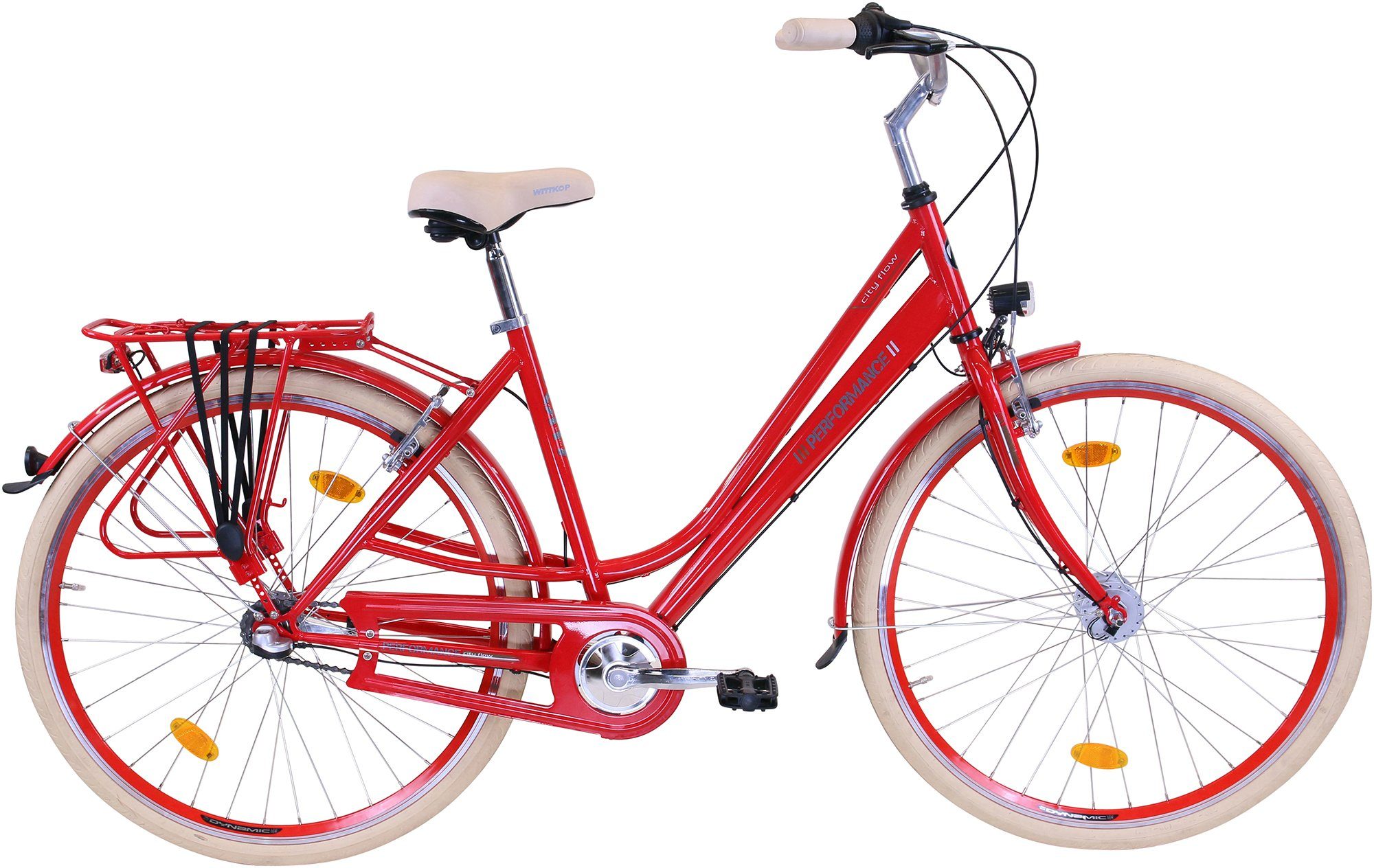 Performance Cityrad, 3 Gang Shimano NEXUS Schaltwerk, Kettenschaltung