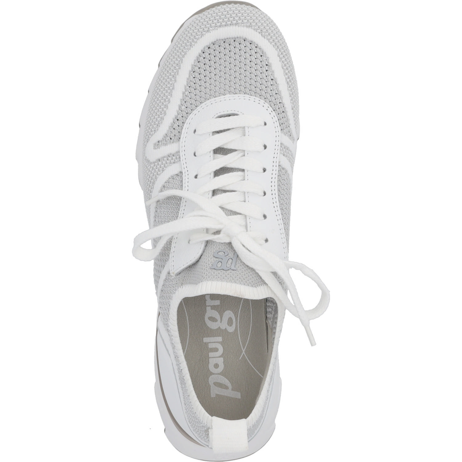 Paul Green 5124, Sneakers Low, Damen, weiss