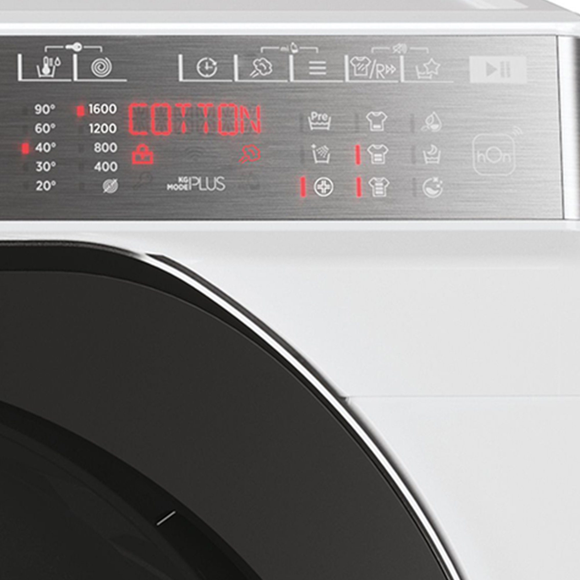 Hoover Waschmaschine H-WASH 550 H5WPB610AMBC/1-S, 10 kg, 1600 U/min, ActiveSteam, Eco-Power, 14 Programme + hOn App