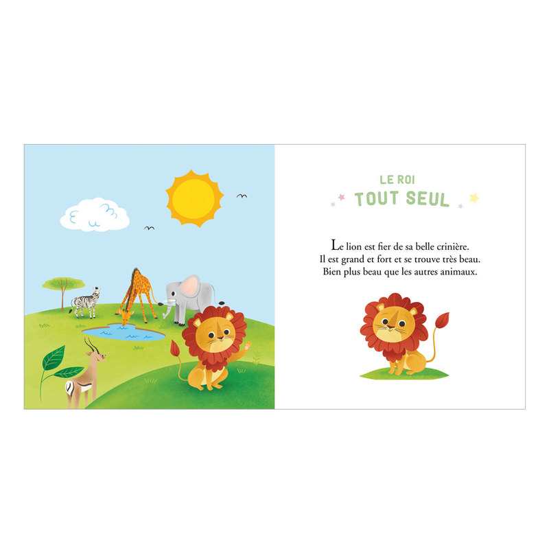 Livre Petites histoires d'animaux pour bercer bébé - Fleurus