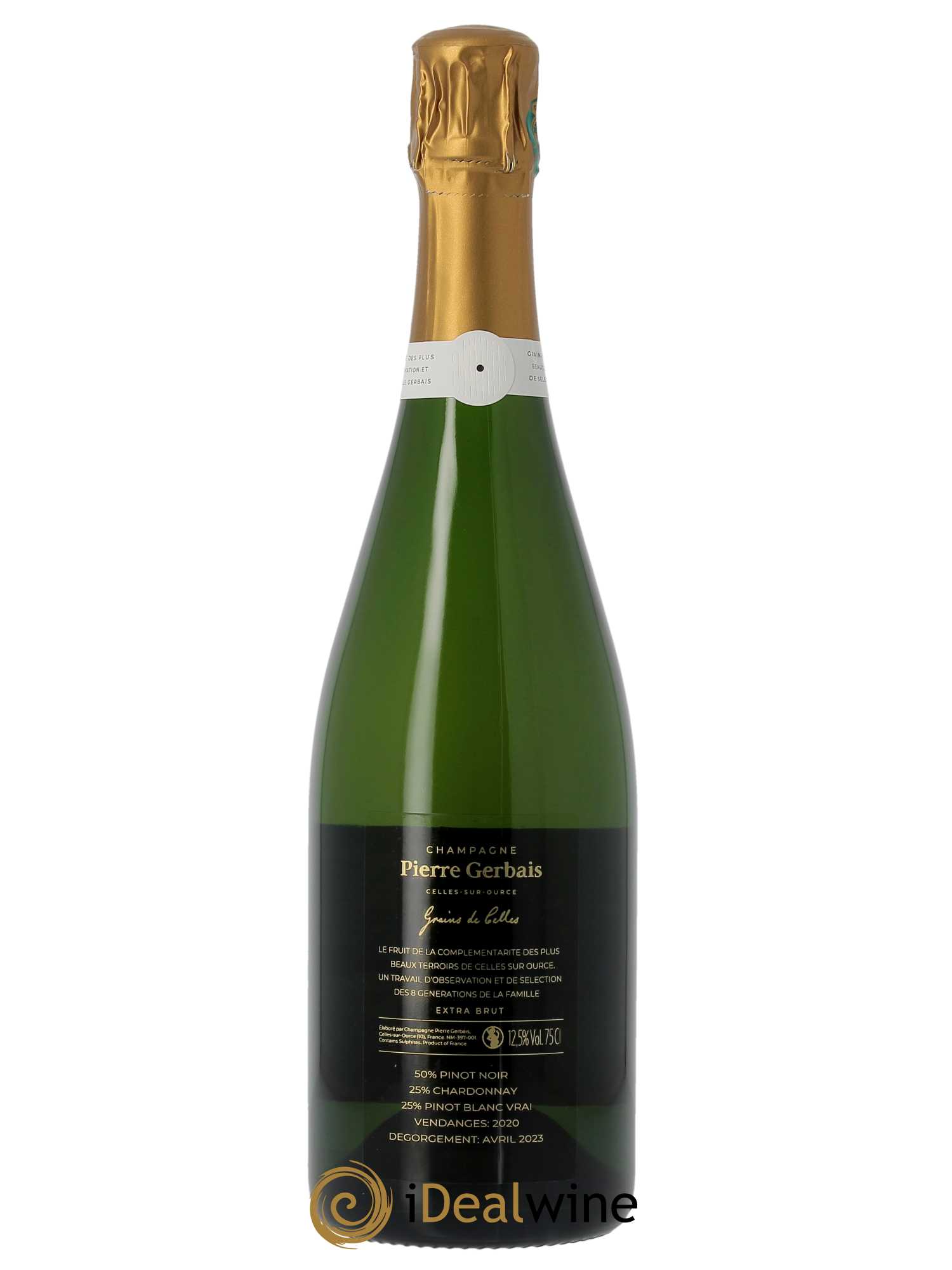 Grains de Celles Extra Brut Pierre Gerbais   - Lot de 1 Bouteille