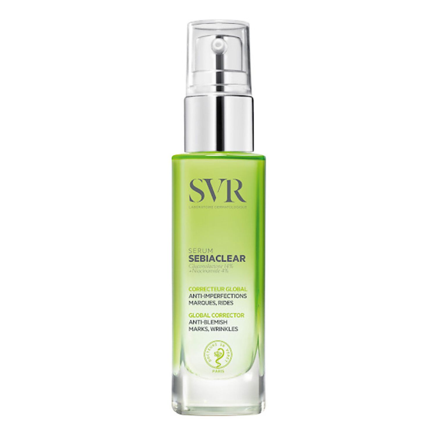 SVR Sebliaclear Sérum Correcteur Global Anti-Imperfections, Marques, Rides 30 ml