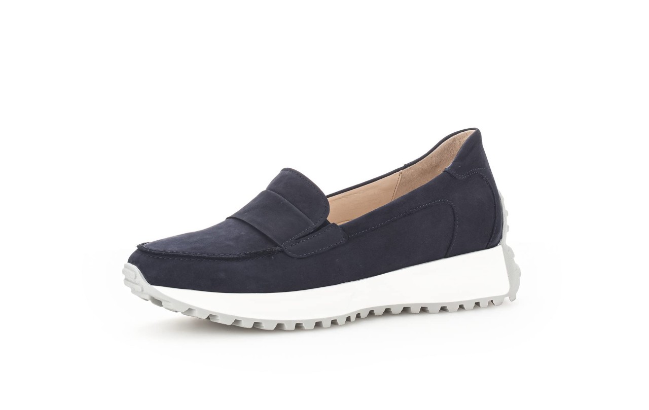 GABOR Komfort Slipper blau
