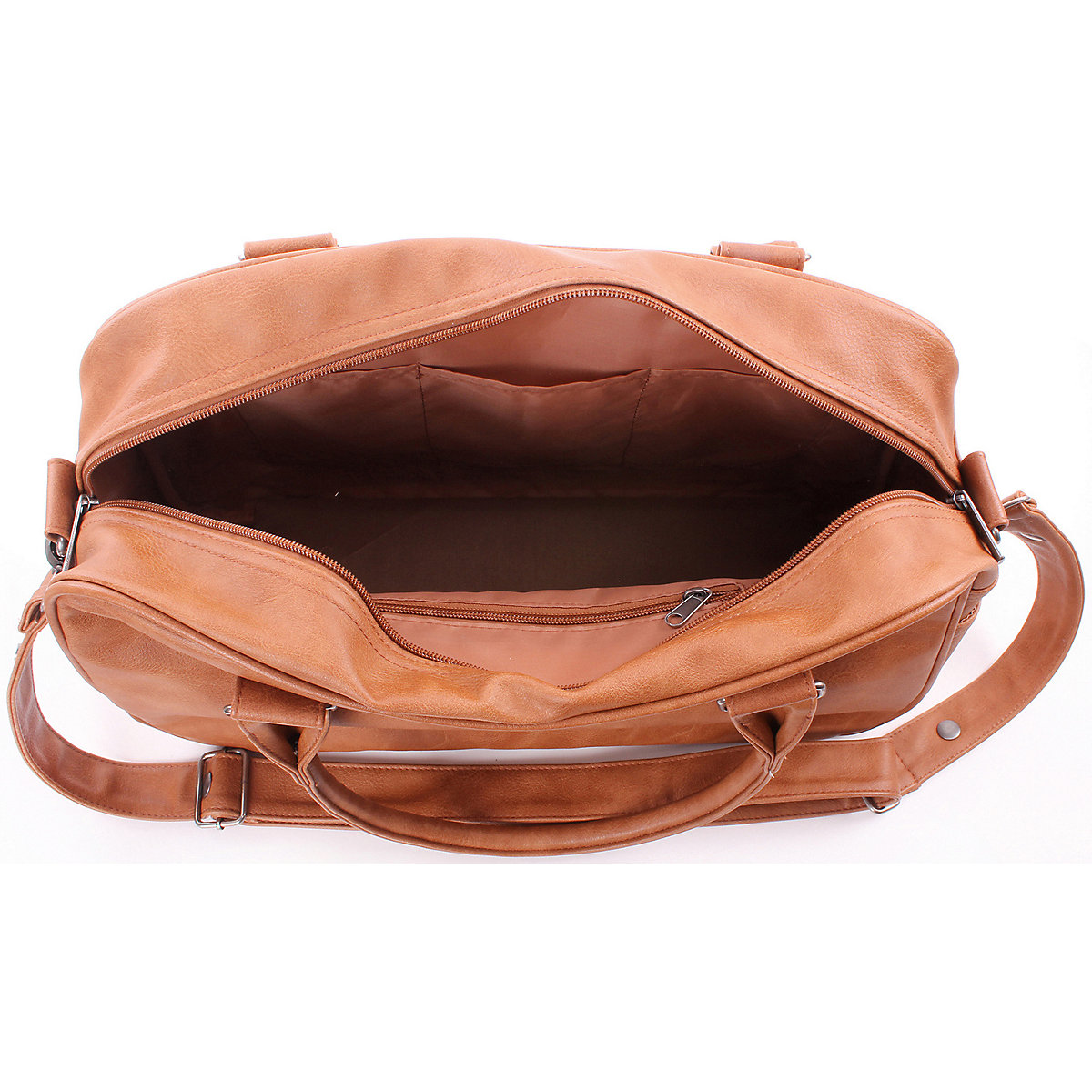 Wickeltasche Coloured Stars, cognac