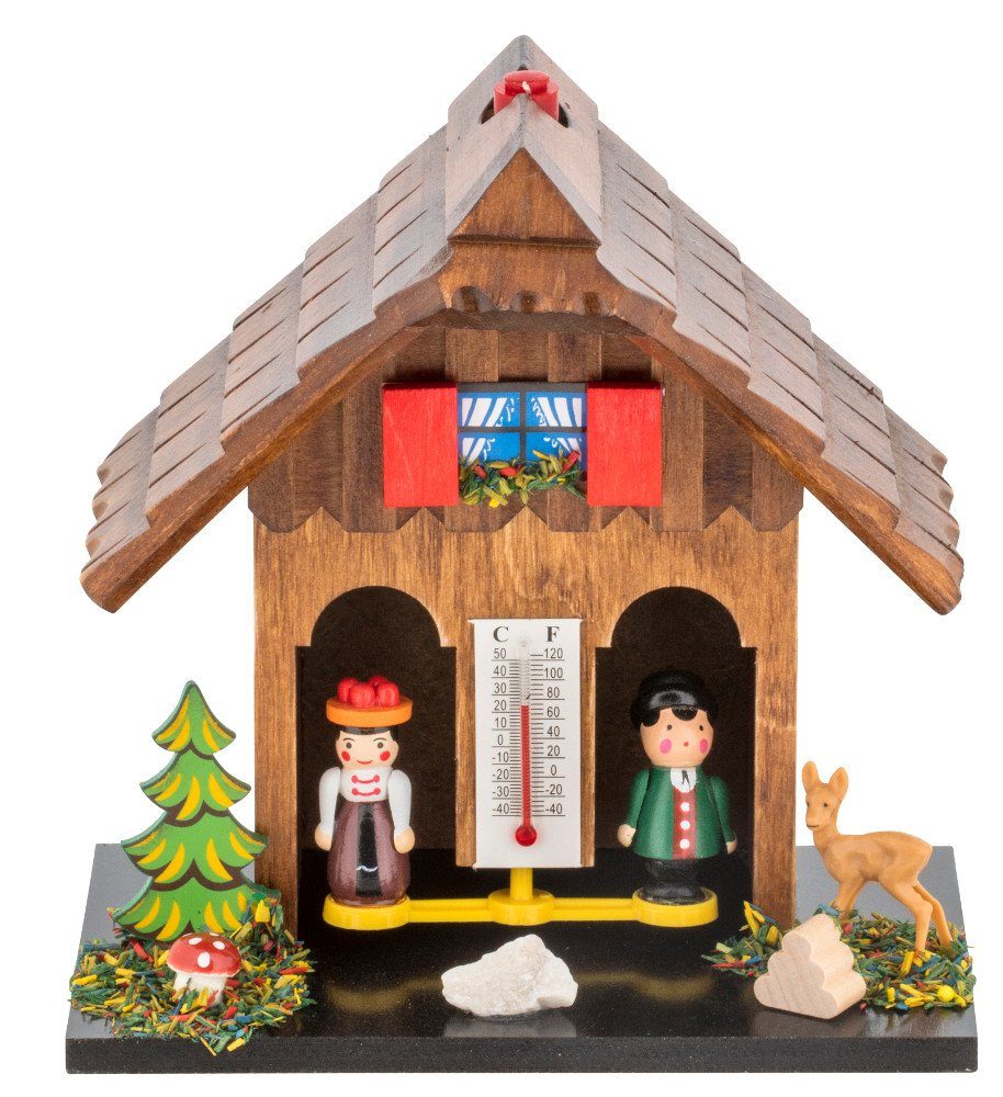 TFA Dostmann Schwarzwaldhaus TFA 48.1503 Wetterhaus Klassiker Made in Germany Wetterstation