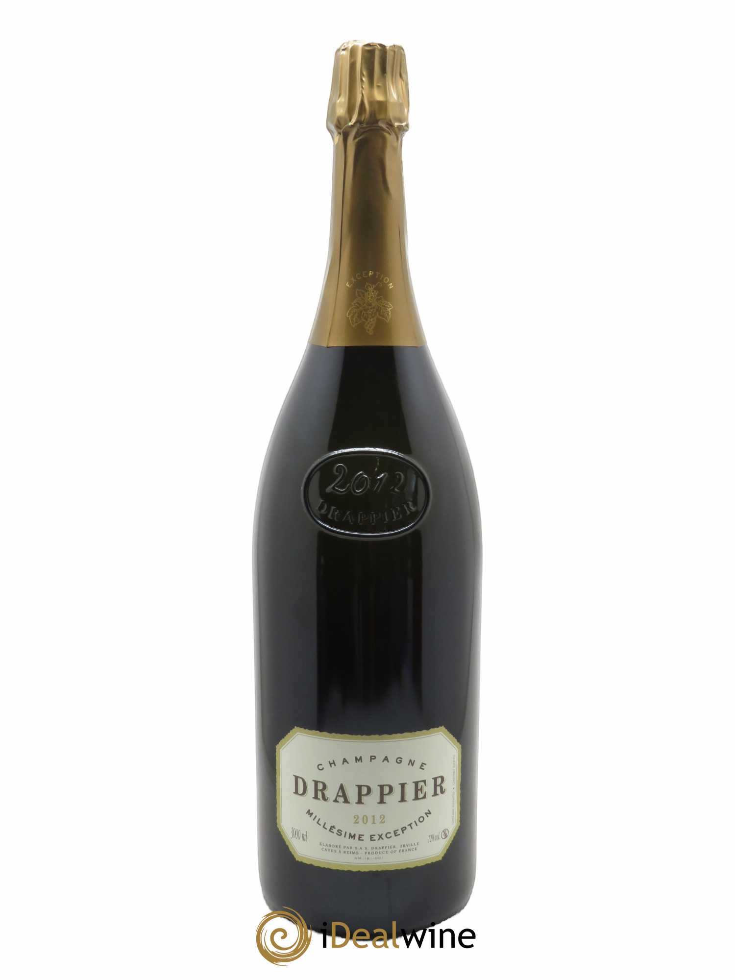 Millésime Exception Drappier  2012 - Lot de 1 Double-magnum