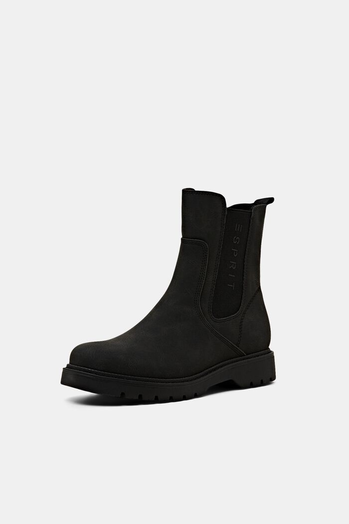 Stiefel in Leder-Optik