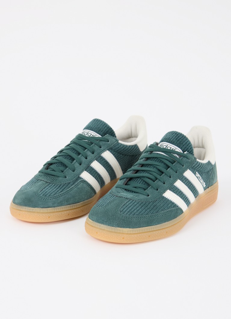 Buty sportowe Adidas Handball Spezial z kordu z detalami ze zamszu