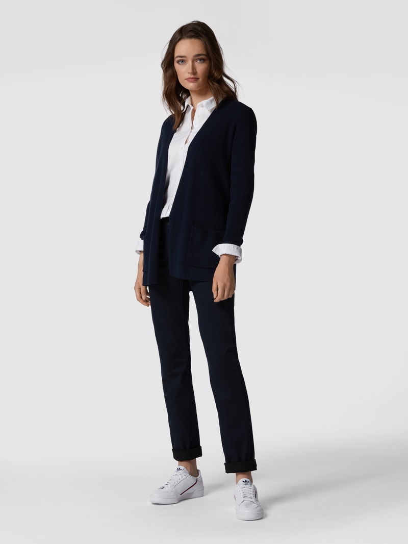Slim Fit Jeans mit Stretch-Anteil Modell 'Best4me' in marineblau