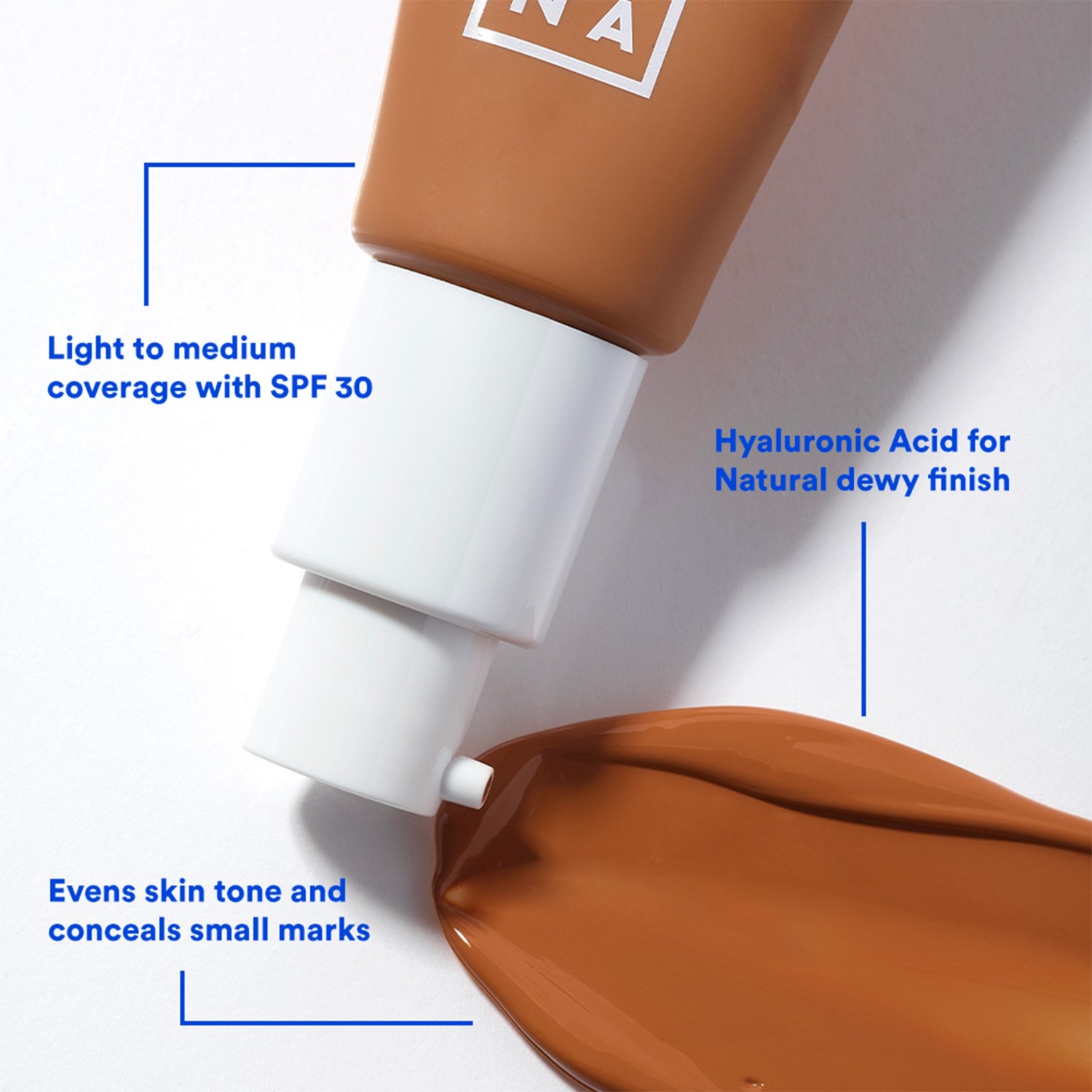 3INA Krem nawilżający z filtrem SPF30