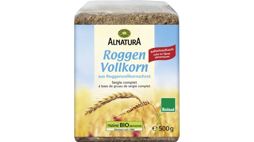 Alnatura Bioland-Roggen Vollkorn Brot 500 g
